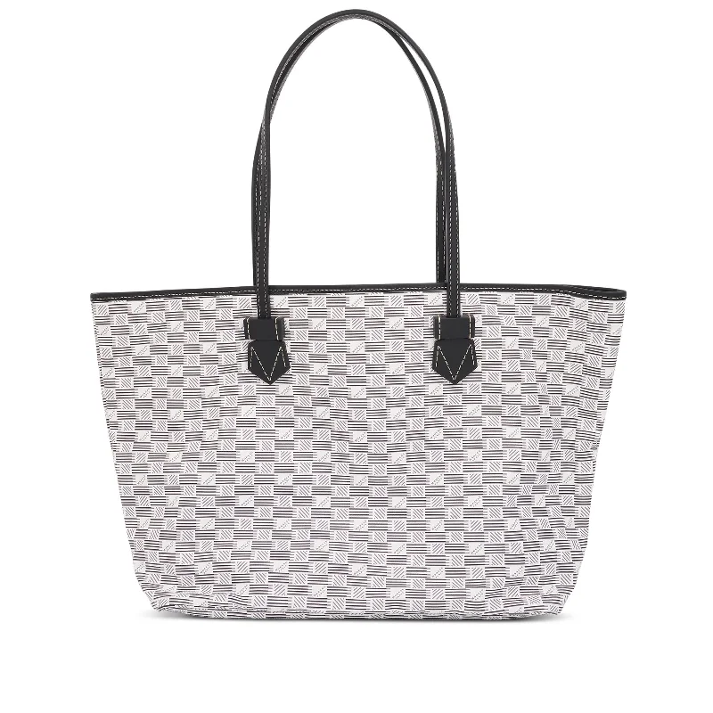 women's handbag with metal zipper accents -Saint Tropez Tote GM in White