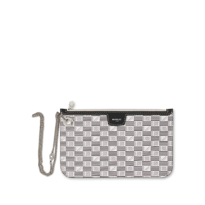 women's wallet with elegant design -Saint Marina Pouch in White