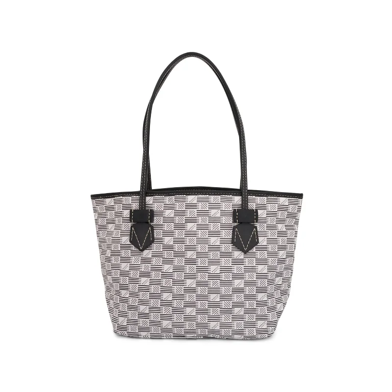 women's handbag with compact size -Saint Tropez Tote PM in White