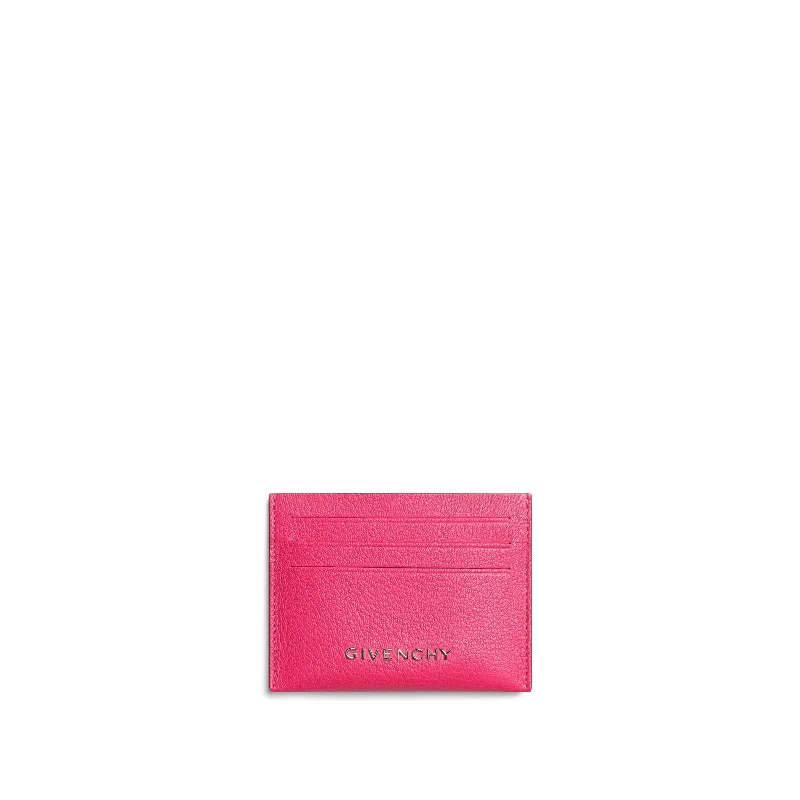 women's wallet with embossed leather -Pandora 2x3 Wallet in Fushia