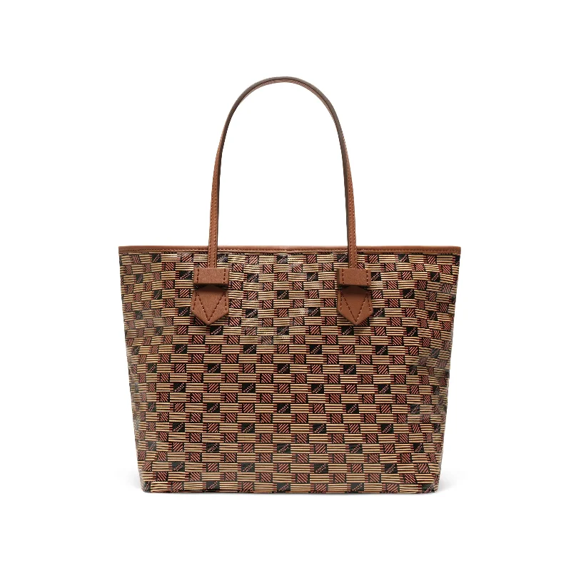 women's handbag with soft, rich fabric -Saint Tropez Tote Bag MM in Classic