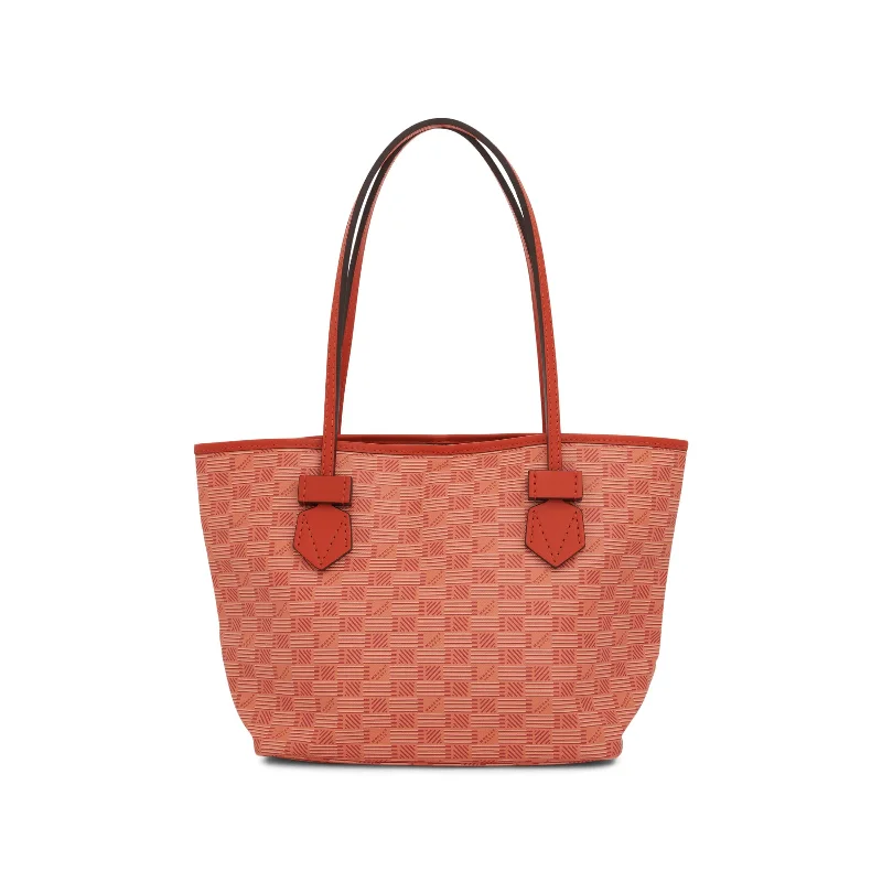 women's handbag with detachable wrist strap -Saint Tropez Tote PM in Orange