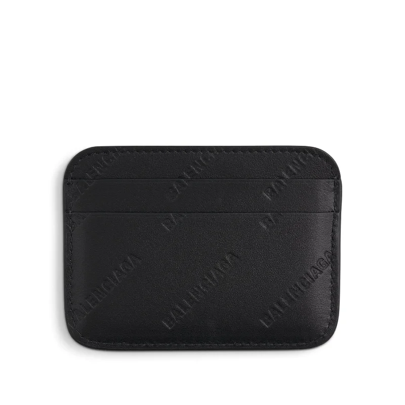 women's wallet with removable card holder -Cash Card Holder in Black