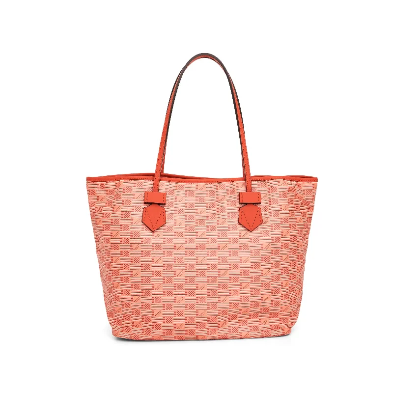 women's handbag with casual leather design -Saint Tropez Tote Bag MM in Orange