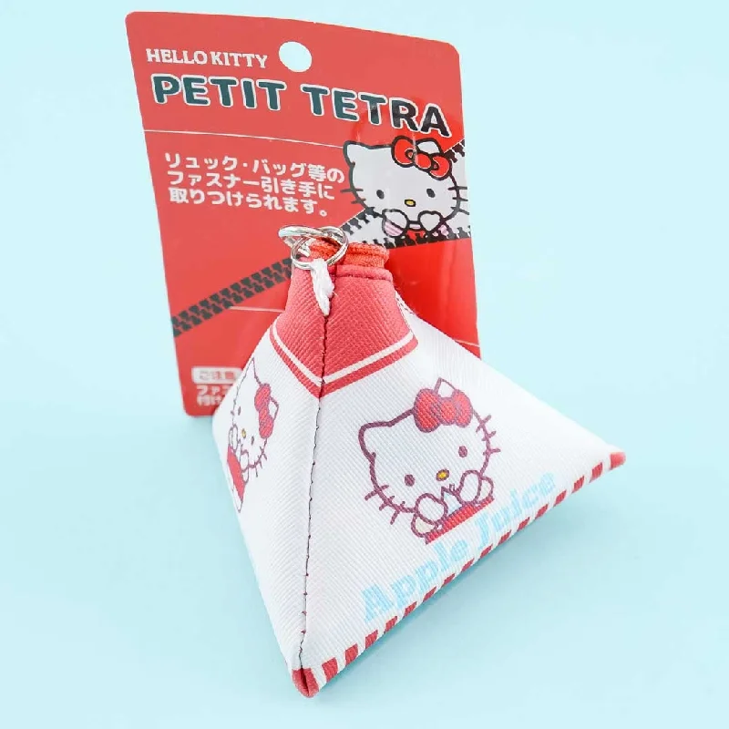 women's wallet with stylish strap -Hello Kitty Petit Tetra Mini Purse