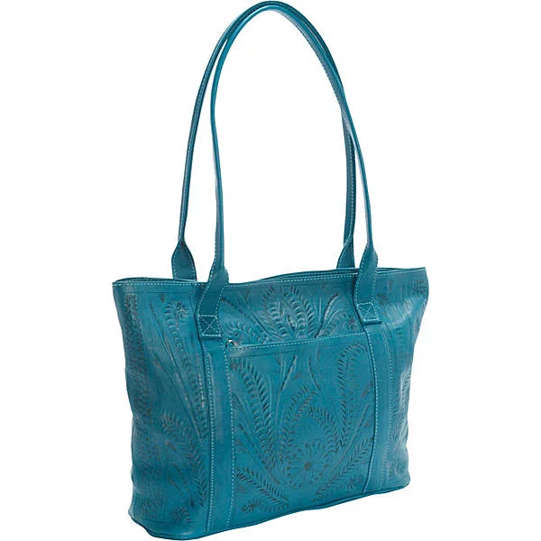 women's tote bag with chic gold zipper -Tote Bag 8459