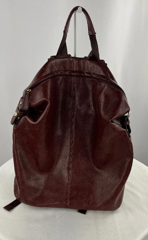 Michael Kors Women's Brown Leather Backpack Purse