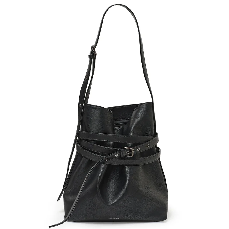 women's bucket bag with stunning craftsmanship -SAMO ONDOH - Belt Bucket Bag M