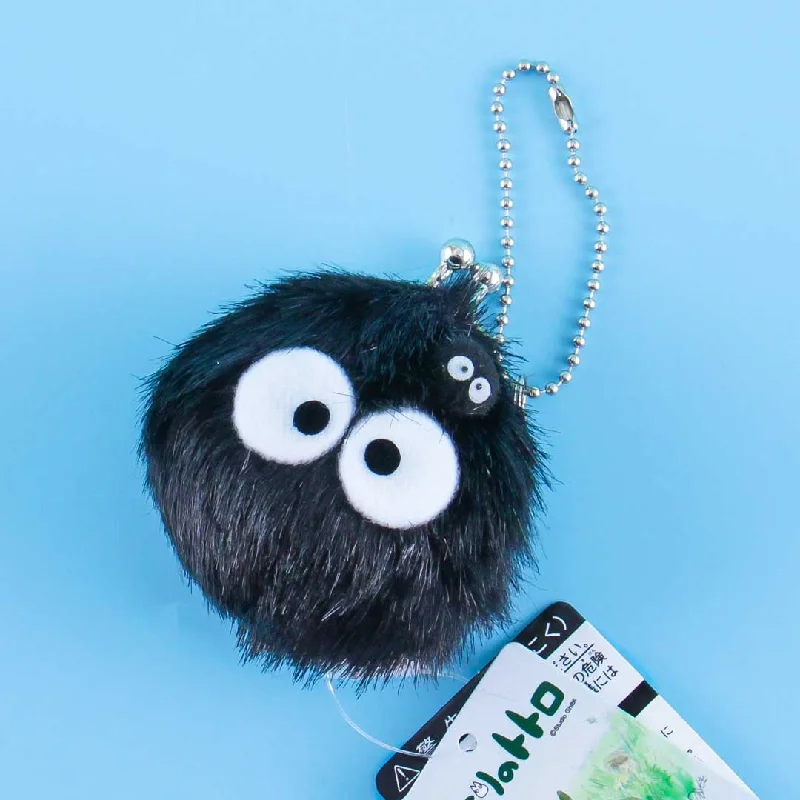 women's wallet with adjustable compartments -My Neighbor Totoro Soft Coin Purse - Soot Sprite