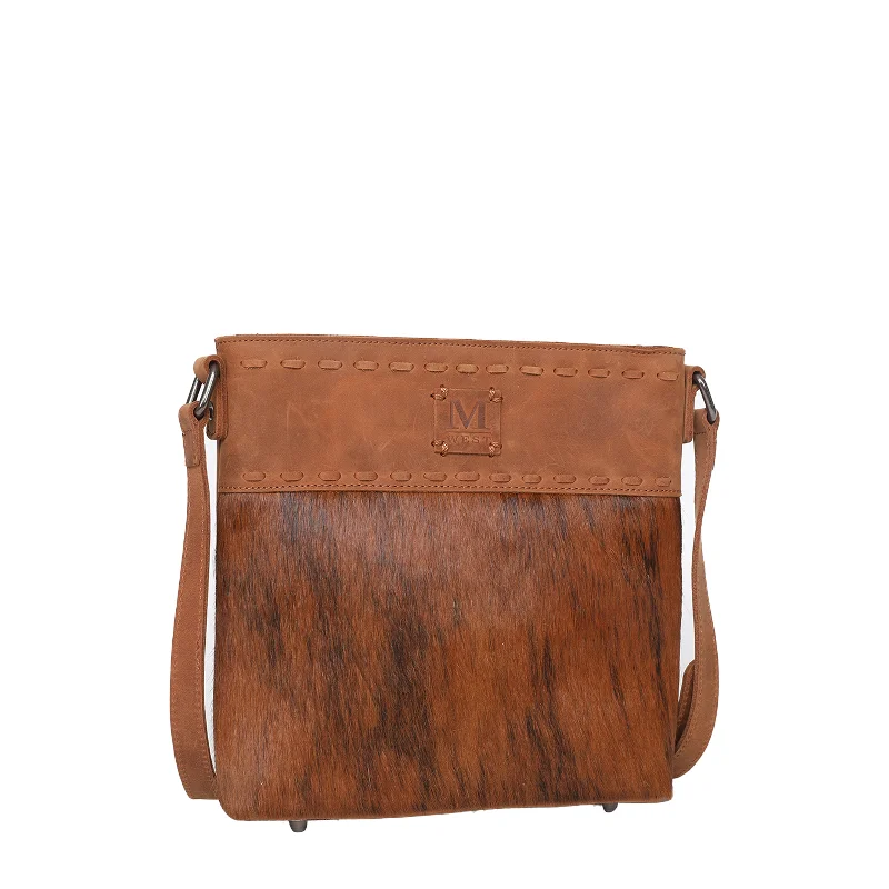 Ladies Crossbody Bag Trendy Straps -MWRG-031 Montana West Genuine Leather Concealed Carry Crossbody