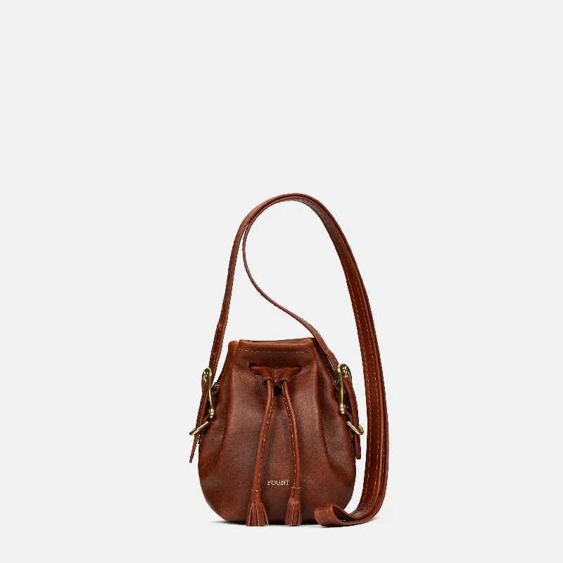 Ladies Crossbody Bag Lightweight Canvas -The Petite Coventry Bucket Bag