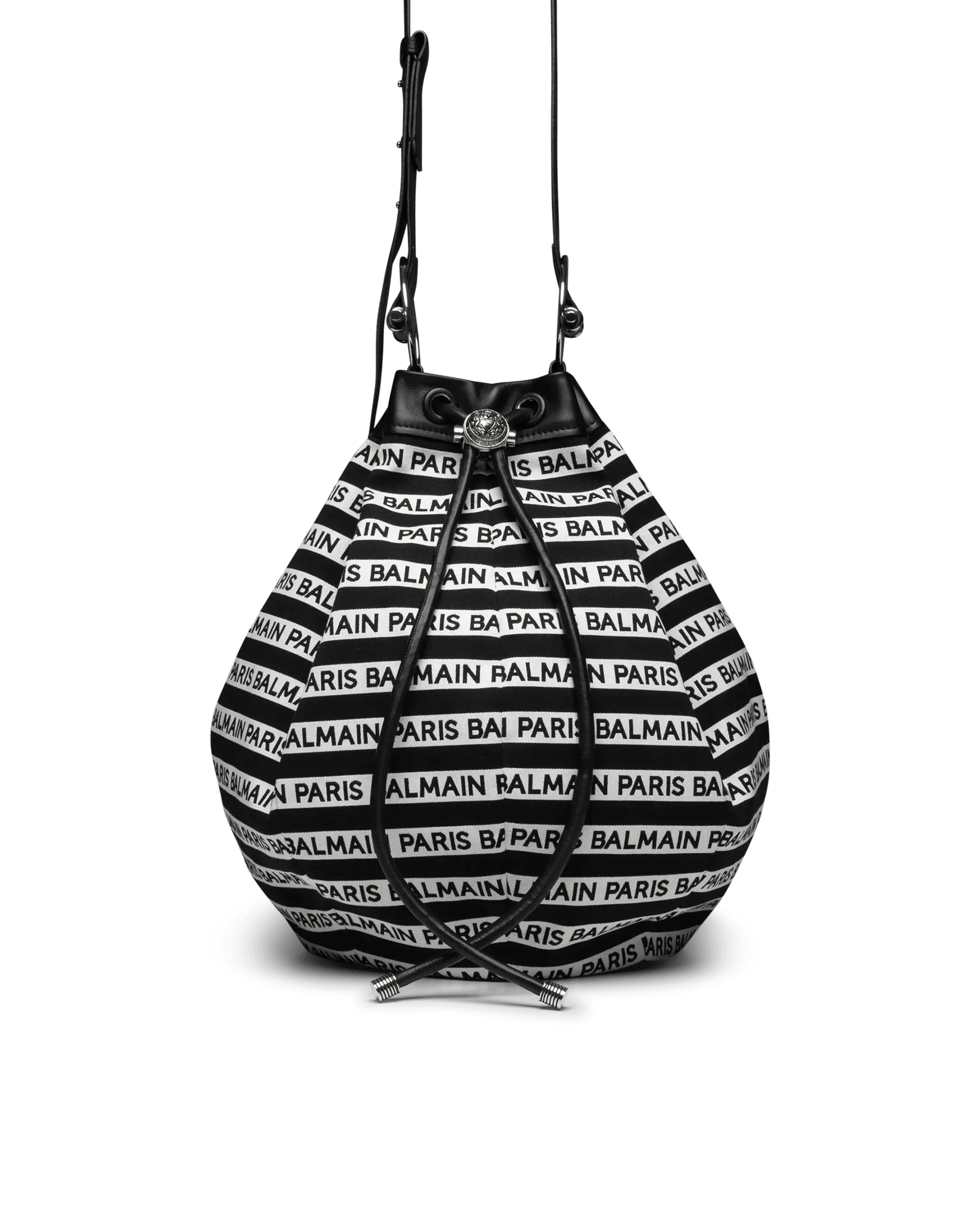 women's bucket bag for weekend getaway -Jacquard Bucket Bag