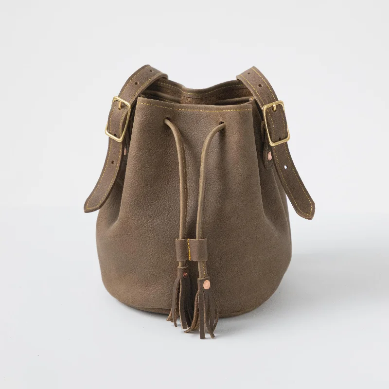 women's bucket bag with contemporary materials -Olive Kodiak Bucket Bag