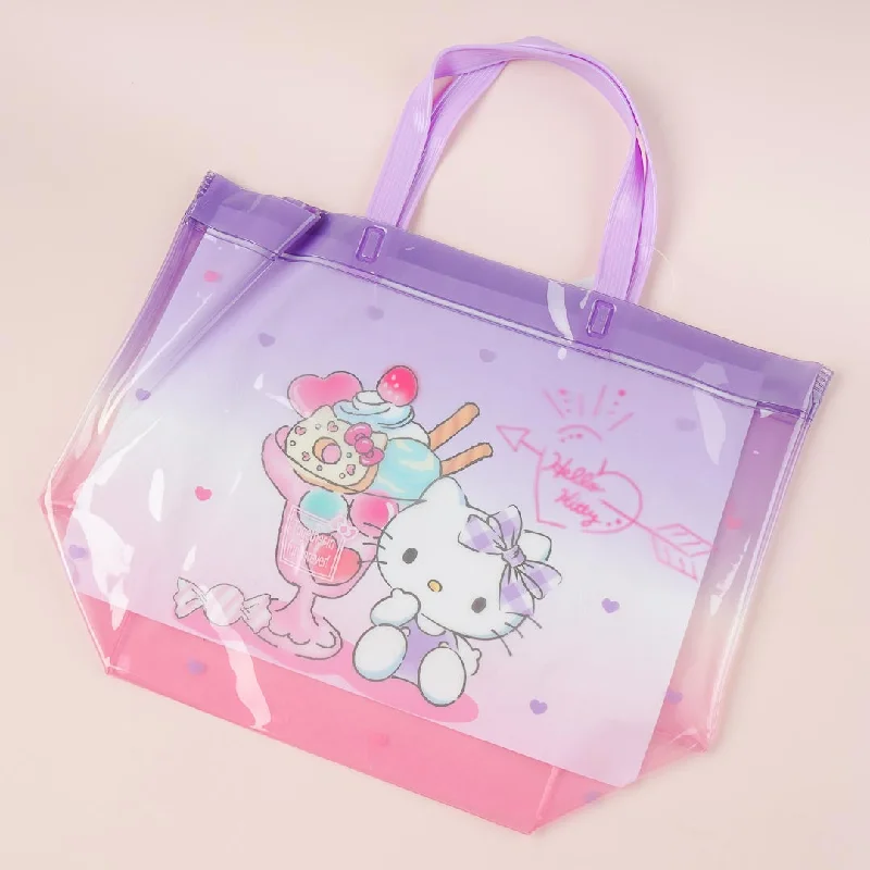 women's tote bag with sturdy handles -Hello Kitty Ice Cream Time Pool Tote Bag