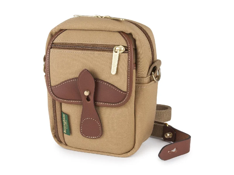 Compact Stowaway - Khaki Canvas / Tan Leather