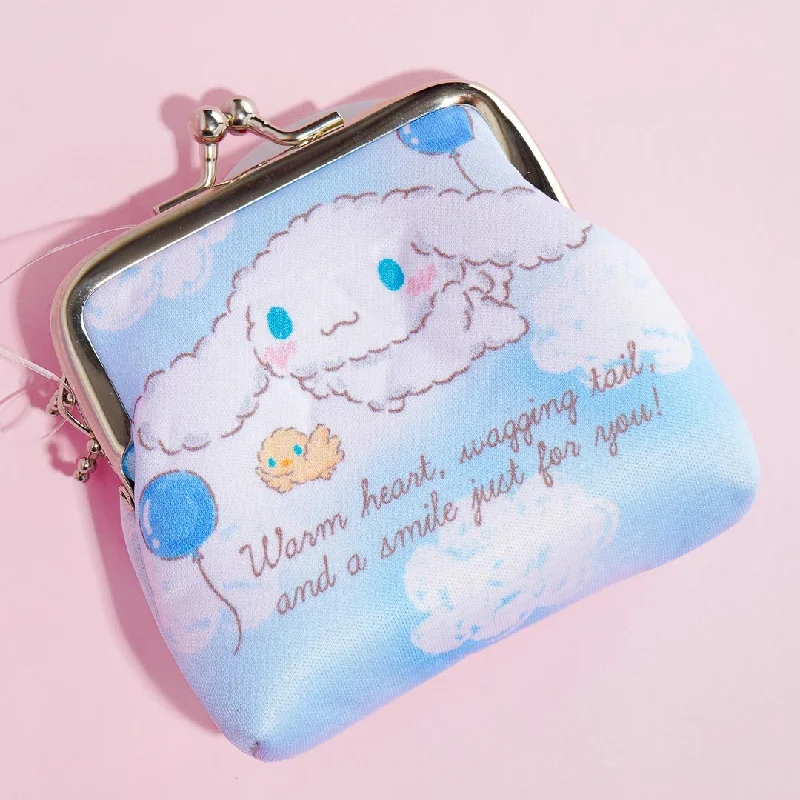 women's wallet with monogrammed pattern -Cinnamoroll Cloud Play Nostalgic Series Coin Purse