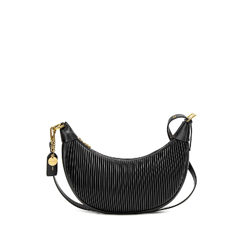 Ladies Crossbody Bag Spacious Interior -Crescent Crossbody Bag