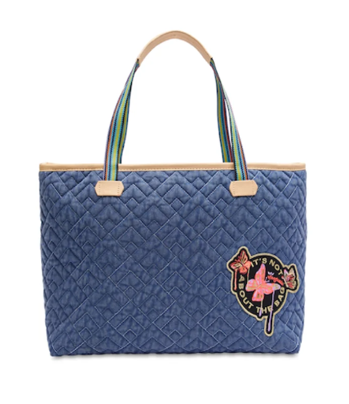 women's tote bag with fashionable flair -CONSUELA ABBY BIG BREEZY EAST/WEST TOTE 2800