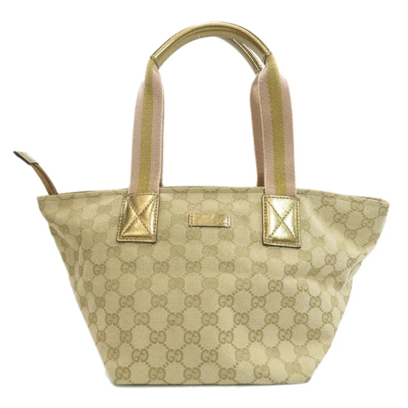 Gucci 131228 GG Handbag Canvas Ladies GUCCI