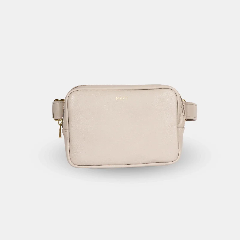 Ladies Crossbody Bag Eco-Friendly -The Romy Belt Bag in Dove Gray