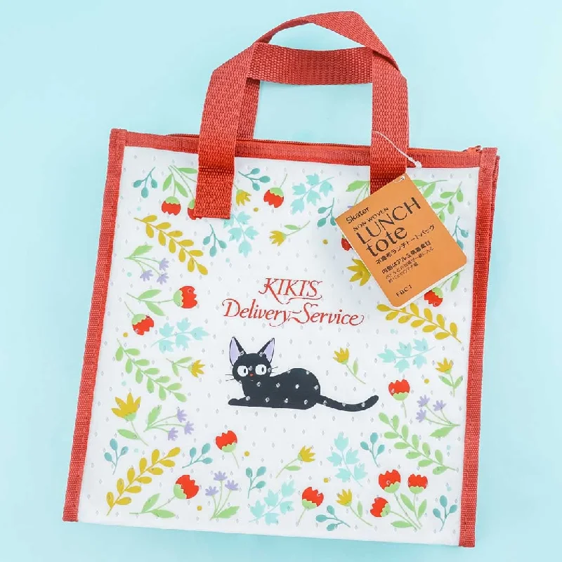 women's tote bag with animal print -Kiki's Delivery Service Jiji Non-Woven Lunch Tote