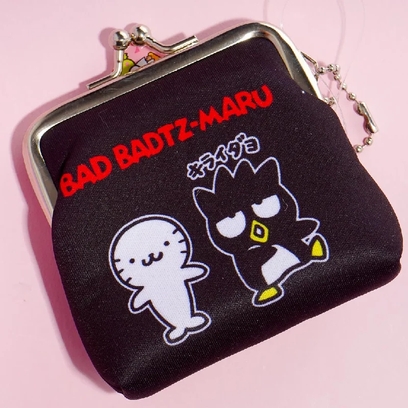 women's wallet with stylish zipper design -Bad Badtz-Maru Dance Nostalgic Series Coin Purse