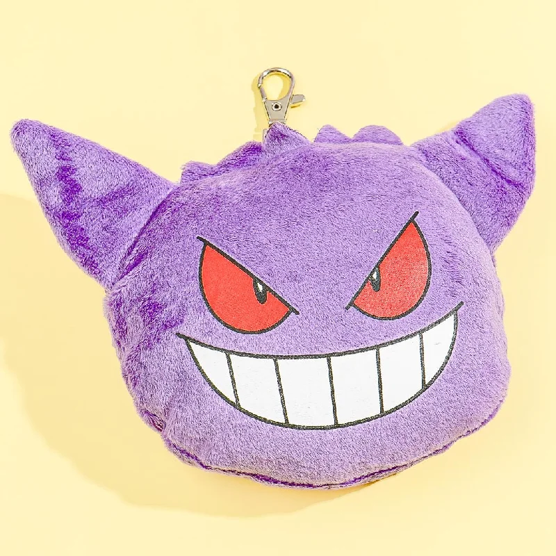 women's wallet with sporty design -Pokemon Gengar Plushie Coin Purse & Pass Case