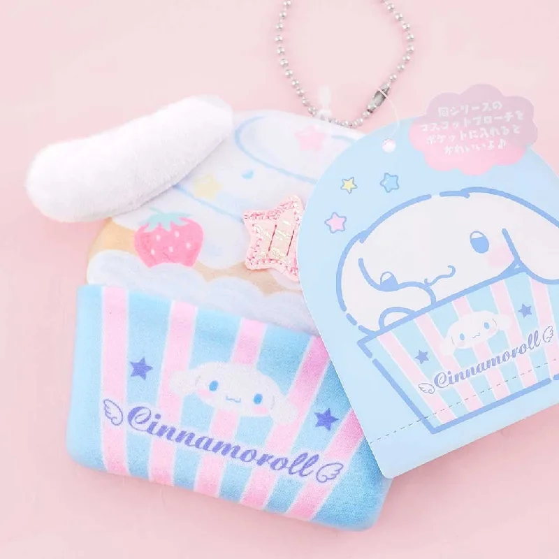 women's wallet with magnetic closure -Cinnamoroll Cupcake Purse