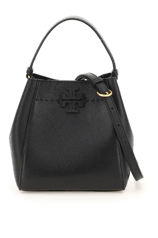 women's bucket bag with contemporary color blocking -Tory burch 'mcgraw' bucket bag