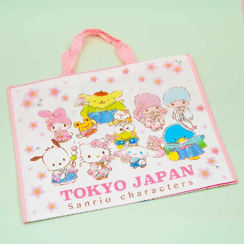 women's tote bag for daily commute -Sanrio Characters Sakura Tote Bag