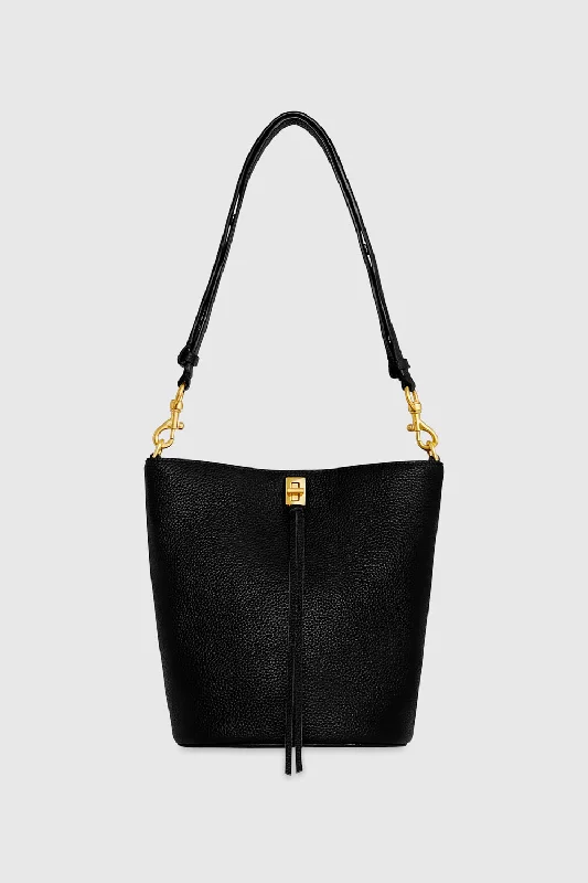 women's bucket bag with elegant curves -Darren Bucket