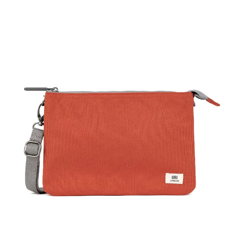 Carnaby Crossbody XL Rooibos Recycled Canvas