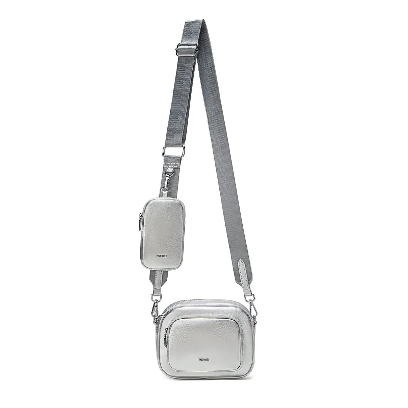 Ladies Crossbody Bag Zipper Closure -Daisy Crossbody Bag