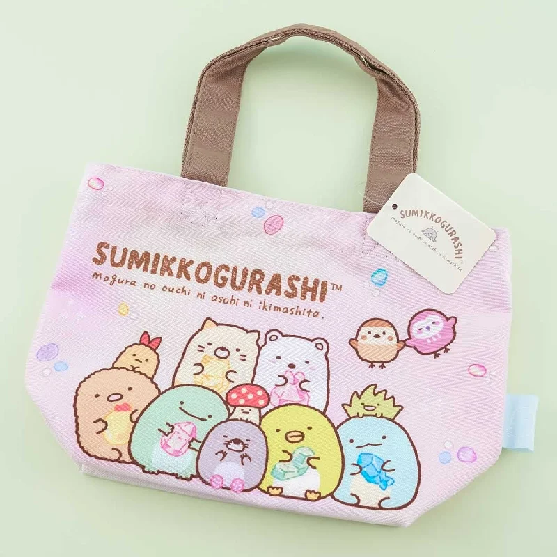 women's tote bag for work -Sumikko Gurashi Jewel Love Mini Tote Bag