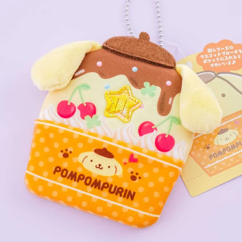 women's wallet with zip around closure -Pompompurin Cupcake Purse