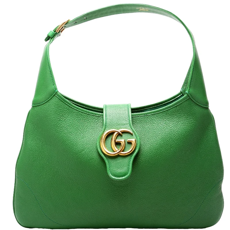 women's dumpling bag with luxury appeal -Aphrodite Medium Hobo Green