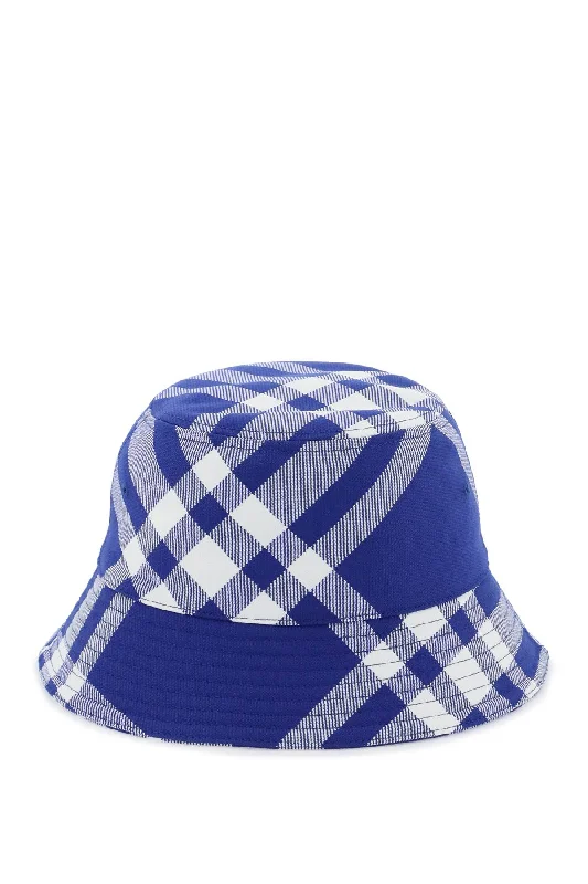 women's bucket bag with versatile straps -Burberry Check Bucket Hat Men