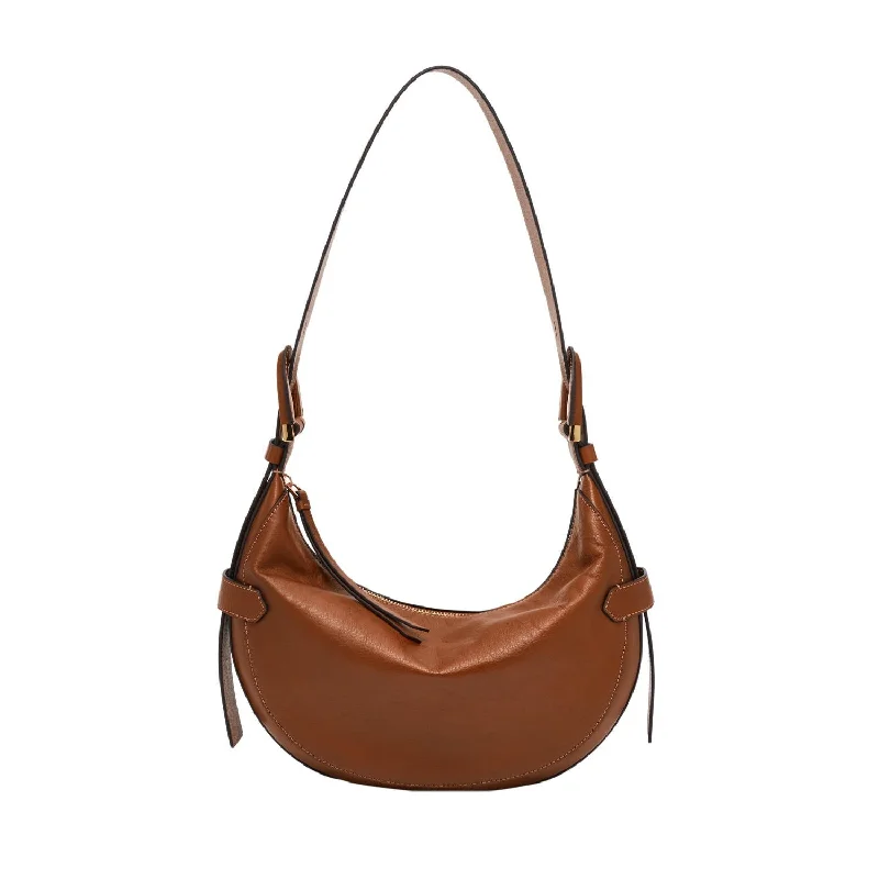 women's dumpling bag with statement detail -Harwell Hobo