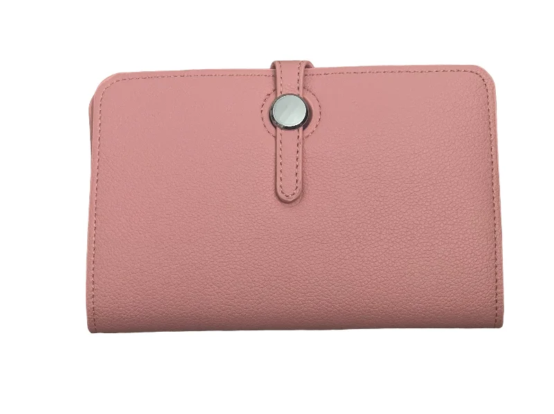 women's wallet with embossed logo design -Chloe purse