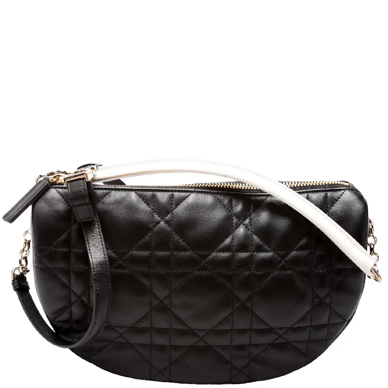 women's dumpling bag with chic details -Vibe Hobo Medium Cannage Lambskin