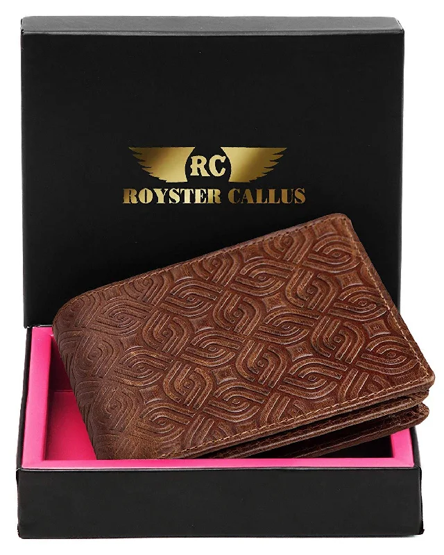 women's wallet with padded compartments -Royster Callus Tan Men's Wallet