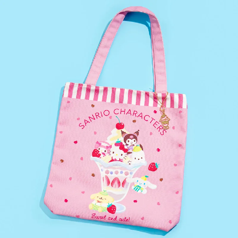 women's tote bag for chic business trips -Sanrio Characters Parfait Tote Bag