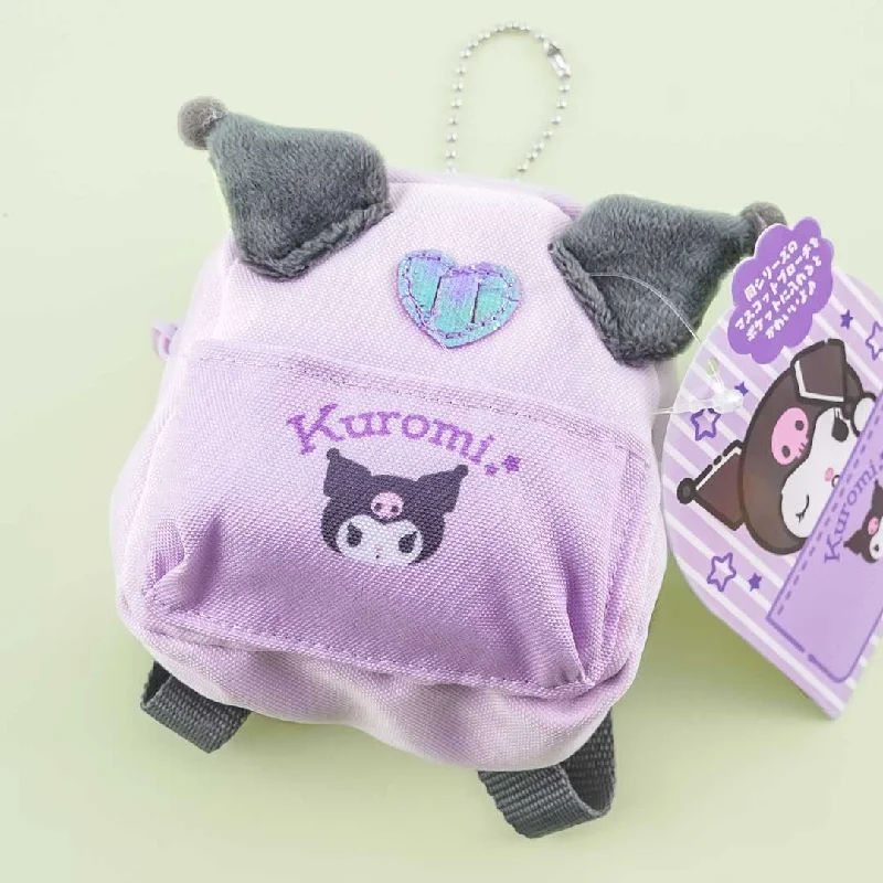 Sanrio Pocket Story Mini Backpack Pouch Charm - Kuromi