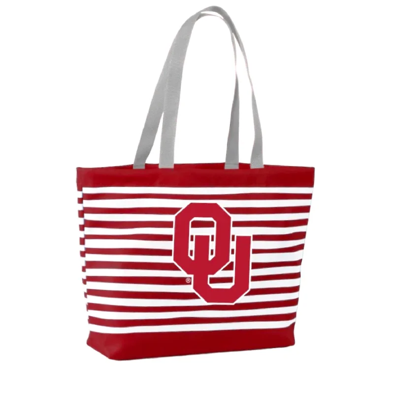 women's tote bag with soft-touch fabric -Wavy Stripe Tatum Tote