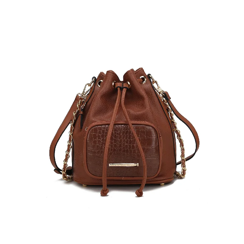 women's bucket bag for the stylish commuter -Azalea Bucket Bag