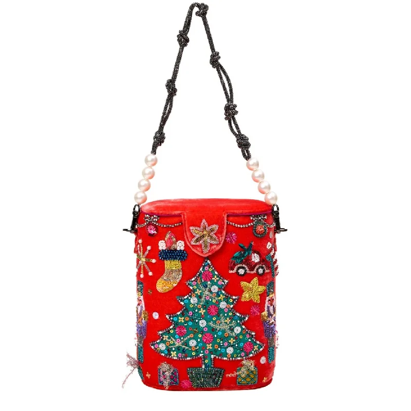 women's bucket bag with refined design -Ugly Christmas Bucket Bag