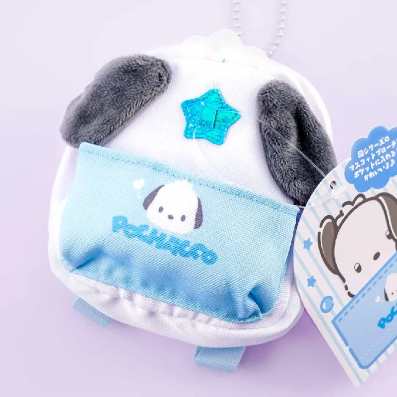 Sanrio Pocket Story Mini Backpack Pouch Charm - Pochacco