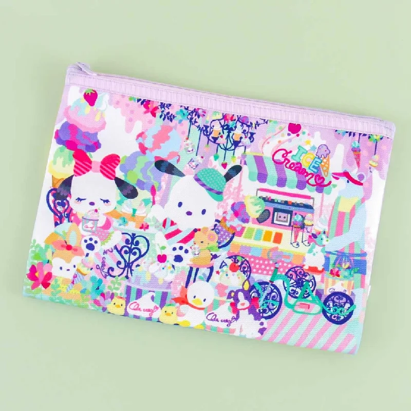 women's wallet with embossed design -Pochacco & Kayo Horaguchi Purse