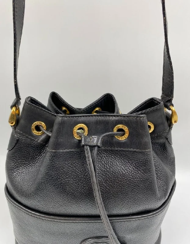 women's bucket bag for smooth transitions -Gucci Black Bucket Bag