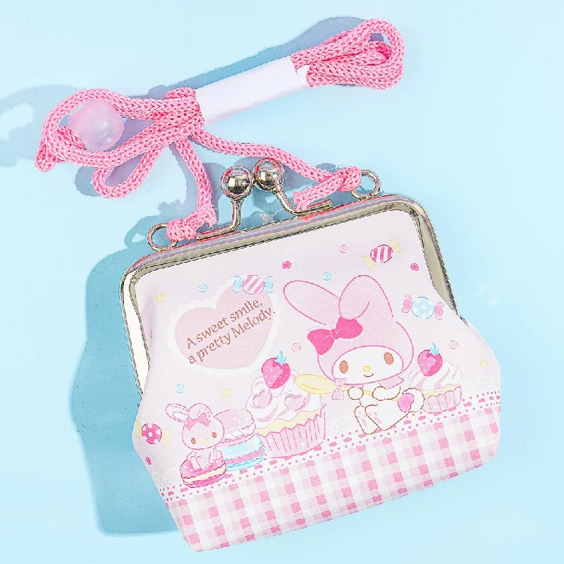 women's wallet with printed design -My Melody Cupcake Coin Purse